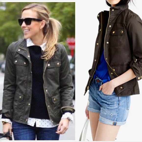 J. Crew Jackets & Blazers - J.Crew Relaxed Boyfriend Field Jacket 